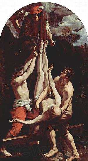 Guido Reni Kreuzigung des Hl. Petrus Norge oil painting art